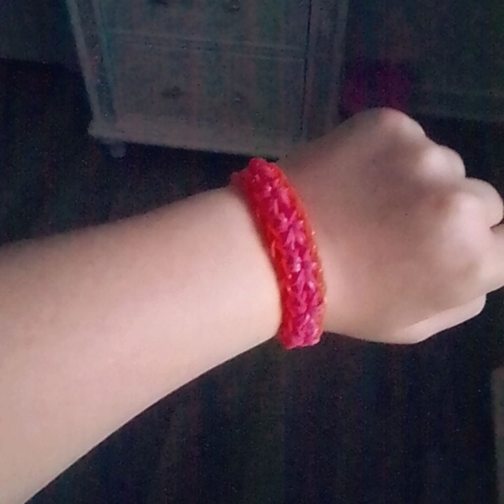 Rainbow loom bracelet